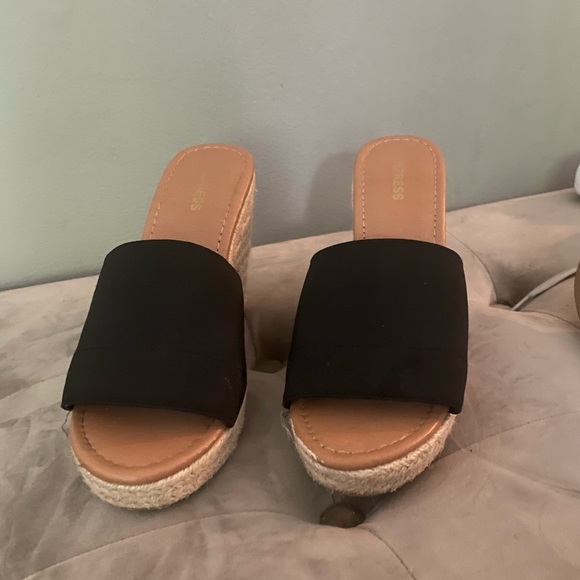 Express espadrille wedge sandal - Picture 2 of 7